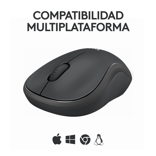 LOGITECH M240 SILENT Grafito - Ratón Inalámbrico