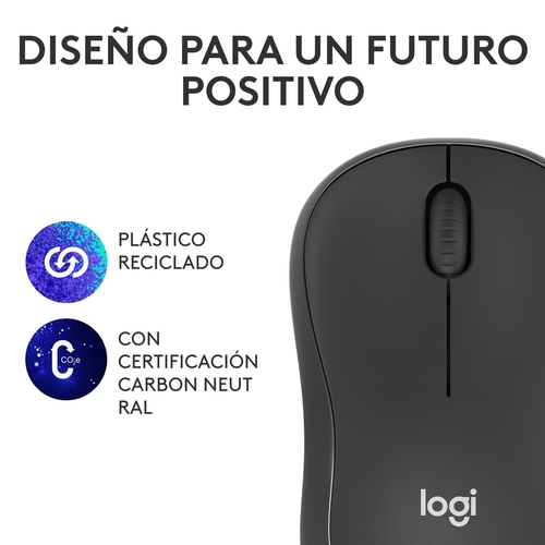 LOGITECH M240 SILENT Grafito - Ratón Inalámbrico