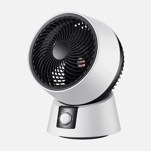 ABRILA Gavilan Blanco-Negro 35w - Ventilador de Sobremesa 3 Aspas