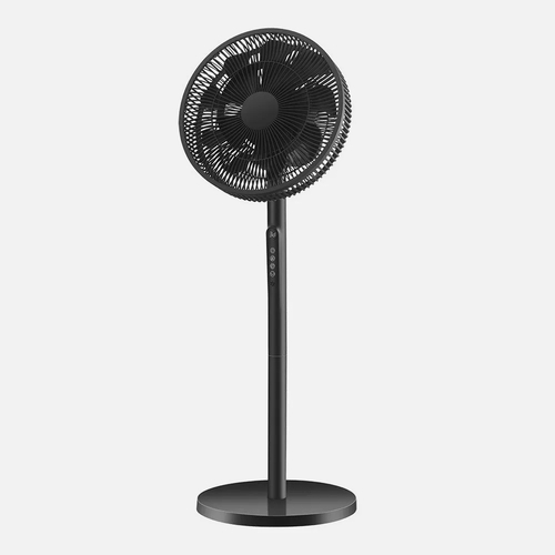 ABRILA Azor Negro 30W - Ventilador de Pie 3 Velocidades