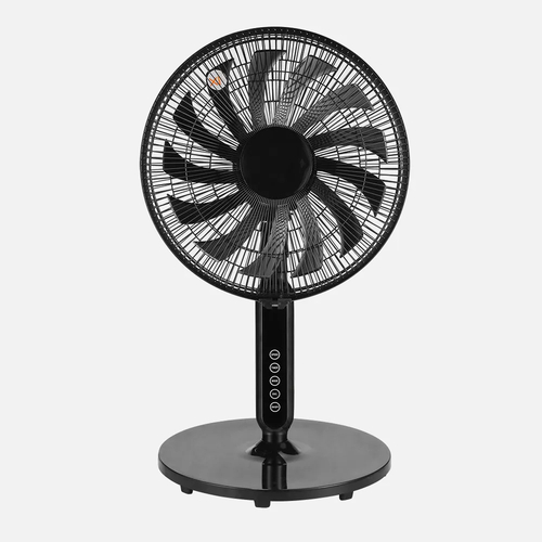 ABRILA Torbellino Negro 60W - Ventilador de Pie 13 Aspas