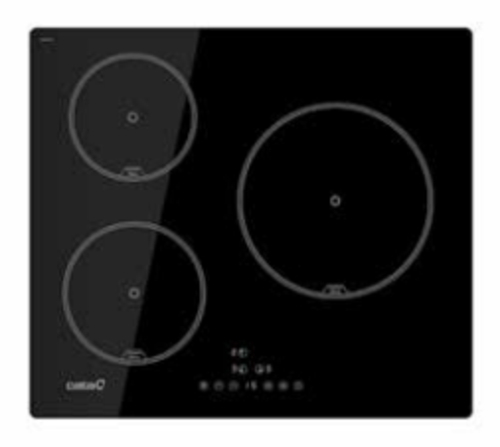 CATA IB6403 E2 BK Negro - Vitrocerámica de Inducción 60CM