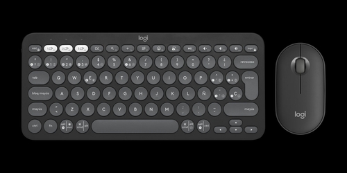 LOGITECH PEBBLE 2 TONAL Grafito - Teclado + Ratón