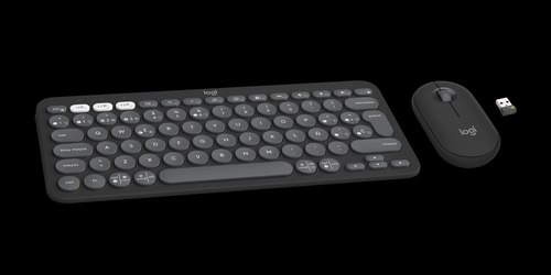 LOGITECH PEBBLE 2 TONAL Grafito - Teclado + Ratón