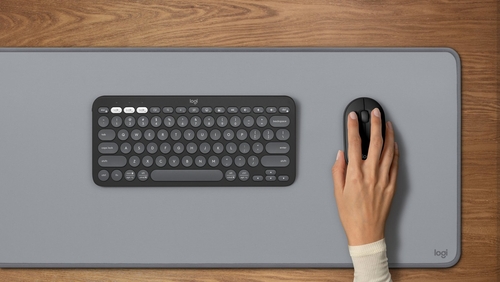 LOGITECH PEBBLE 2 TONAL Grafito - Teclado + Ratón