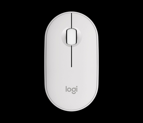 LOGITECH PEBBLE MOUSE 2 M350S Blanco - Ratón Inalámbrico