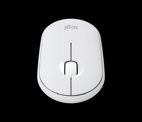 LOGITECH PEBBLE MOUSE 2 M350S Blanco - Ratón Inalámbrico