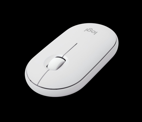 LOGITECH PEBBLE MOUSE 2 M350S Blanco - Ratón Inalámbrico