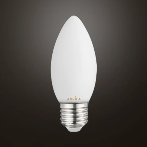 ABRILA Vela Filamentos Opal 6W - Bombilla E27 540LM 6000K