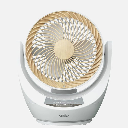 ABRILA Navia Blanco-Haya 40w - Ventilador de Sobremesa 3 Aspas