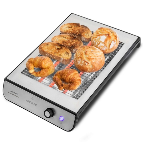 CECOTEC TURBO EASYTOAST INOX - Tostador 900W