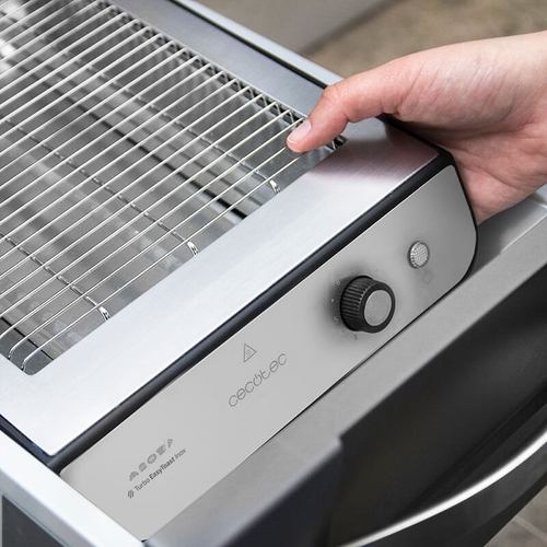 CECOTEC TURBO EASYTOAST INOX - Tostador 900W