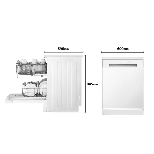 LG DF030FW Blanco - Lavavajillas 60CM 13 Servicios