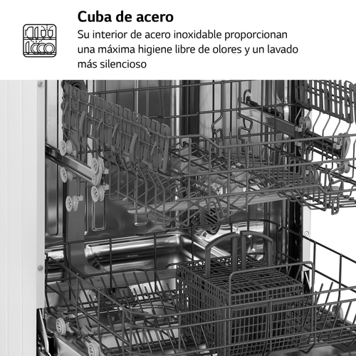 LG DF030FW Blanco - Lavavajillas 60CM 13 Servicios