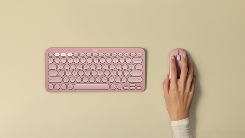 LOGITECH PEBBLE 3 M350S Rosa - Ratón Inalámbrico