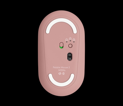LOGITECH PEBBLE 3 M350S Rosa - Ratón Inalámbrico