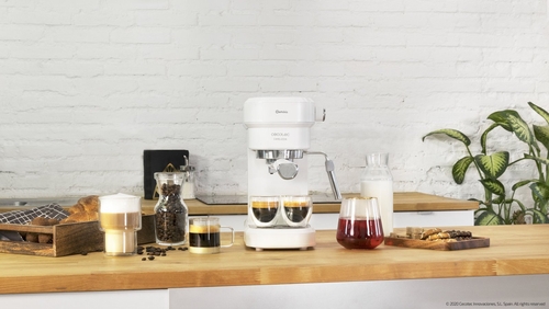 CECOTEC CAFELIZZIA 790 Blanco - Cafetera Express 1350W