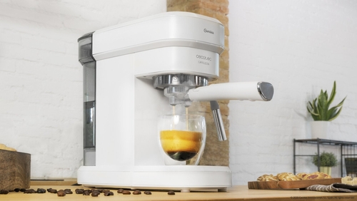 CECOTEC CAFELIZZIA 790 Blanco - Cafetera Express 1350W