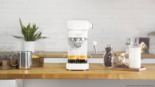 CECOTEC CAFELIZZIA 790 Blanco - Cafetera Express 1350W