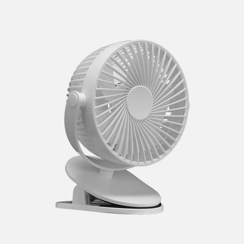 ABRILA Peñafiel Blanco 5w - Ventilador de Sobremesa Con Pinza