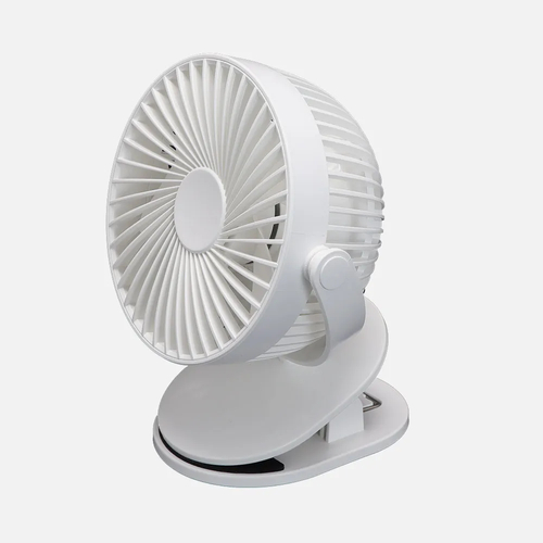 ABRILA Peñafiel Blanco 5w - Ventilador de Sobremesa Con Pinza