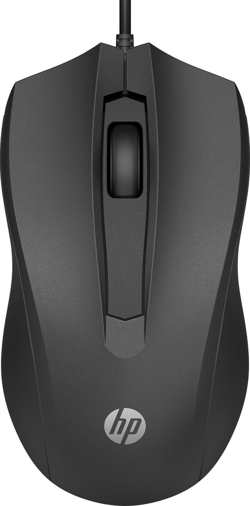 HP 100 Negro - Ratón 1600 PPP