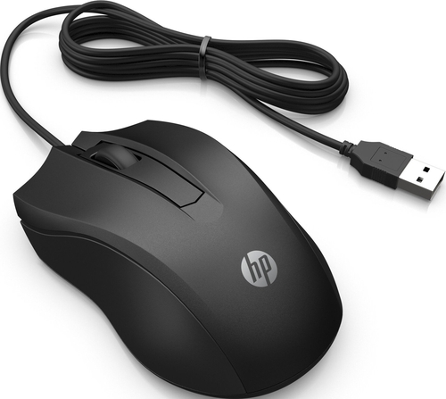 HP 100 Negro - Ratón 1600 PPP