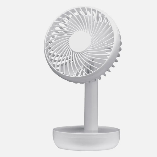 ABRILA Lemosin Blanco 5w - Ventilador de Sobremesa 5 Aspas