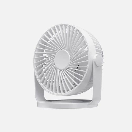 ABRILA Bretaña Blanco 5w - Ventilador de Sobremesa 5 Aspas