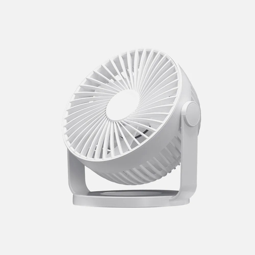 ABRILA Bretaña Blanco 5w - Ventilador de Sobremesa 5 Aspas