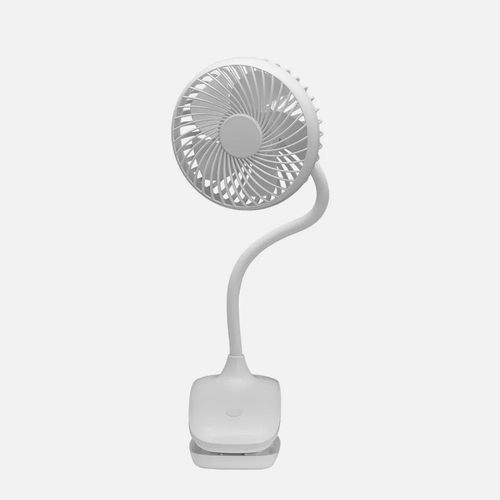 ABRILA Sines Blanco 5w - Ventilador de Sobremesa Con Pinza