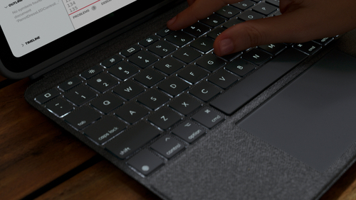 LOGITECH COMBO TOUCH Gris - Funda Tablet Con Teclado 10.9"