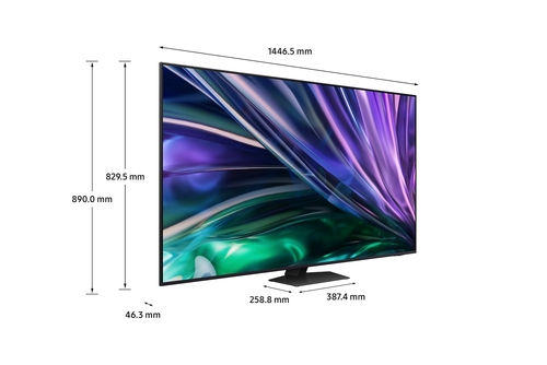 SAMSUNG TQ65QN85DBTXXC Gris - TV 65" QLED 4K Smart TV