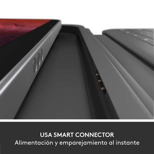 LOGITECH RUGGED FOLIO Gris - Funda Tablet Con Teclado
