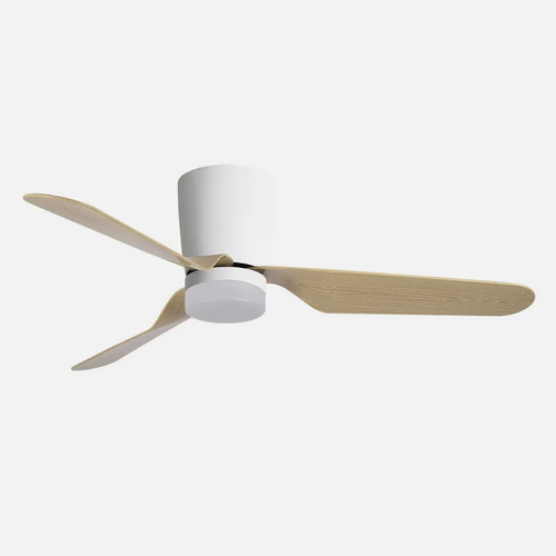 ABRILA KOCHI Blanco 132cm - Ventilador de Techo 3 Aspas