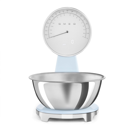 SMEG KSF01PBWW Azul - Báscula Cocina 5KG