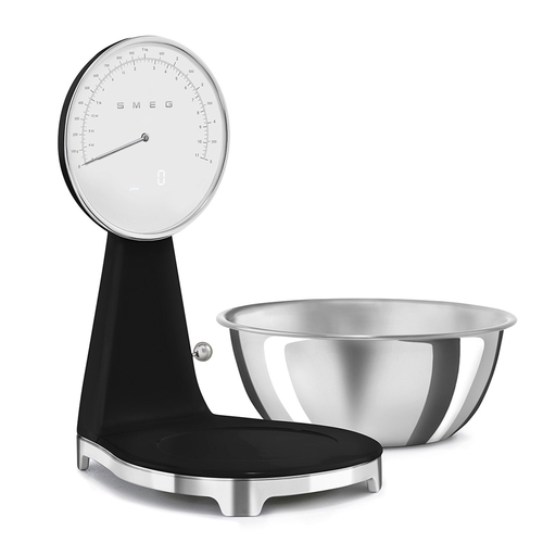 SMEG KSF01BLWW Negro - Báscula Cocina 5KG