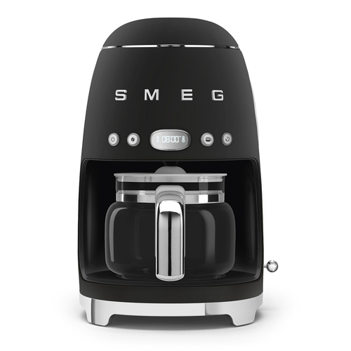SMEG DCF02BLMEU Negro - Cafetera de Goteo 1050W