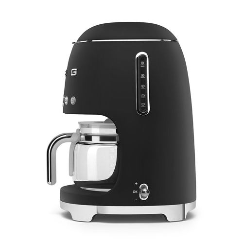 SMEG DCF02BLMEU Negro - Cafetera de Goteo 1050W