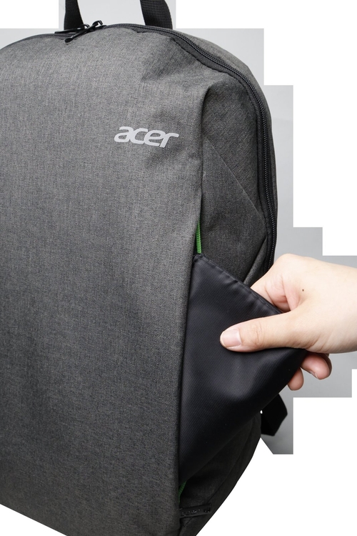 ACER ZAINO 15 BASIC Gris-Verde - Mochila 16"