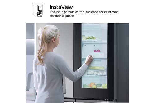 LG GMG961EVKE Acero Negro Grafito - Frigorífico Side by Side No Frost