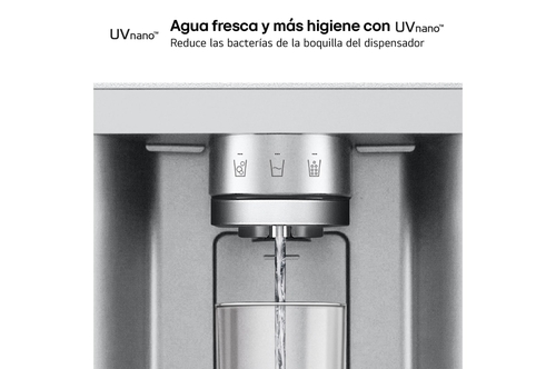 LG GMG961EVKE Acero Negro Grafito - Frigorífico Side by Side No Frost