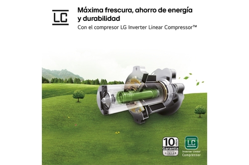 LG GMG961EVKE Acero Negro Grafito - Frigorífico Side by Side No Frost
