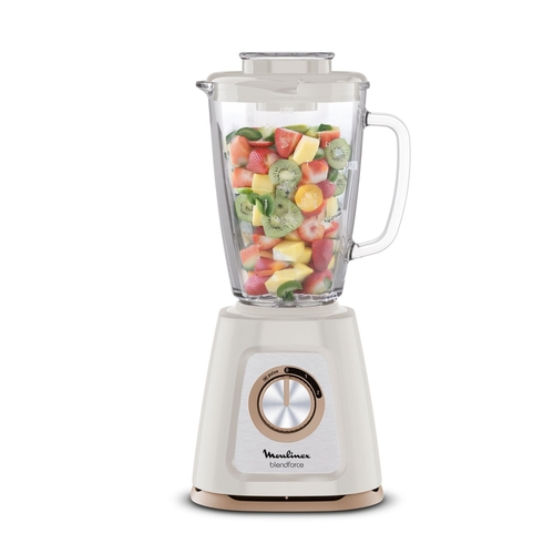 MOULINEX LM-430-A Crema - Batidora de Vaso 800W
