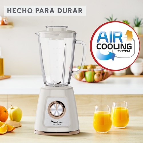 MOULINEX LM-430-A Crema - Batidora de Vaso 800W