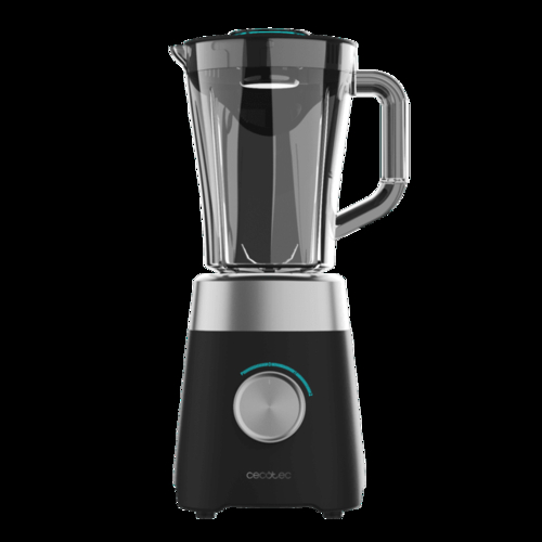 CECOTEC POWER TITANIUM1300X Negro - Batidora de Vaso 1300W 1.5L
