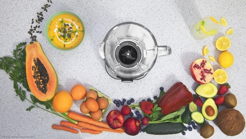 CECOTEC POWER BLACK TITANIUM INOX - Batidora de Vaso 1800W