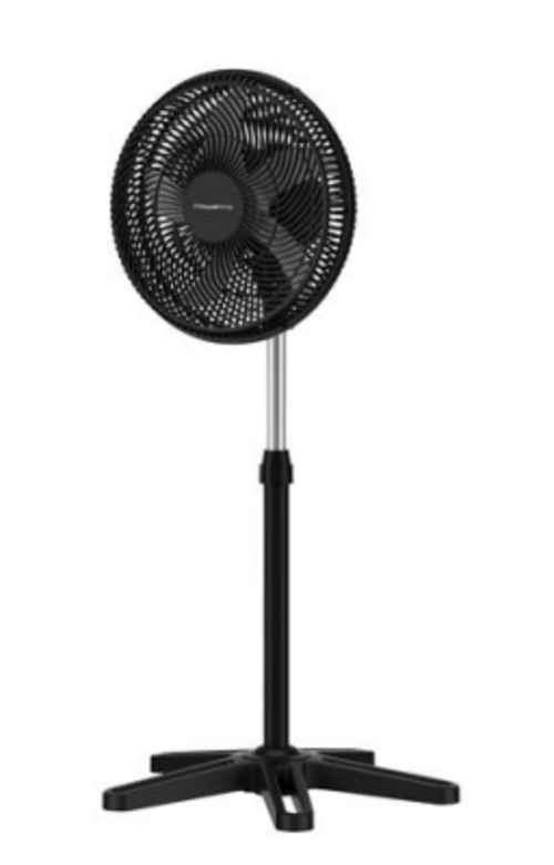 ROWENTA VU3110F3 Negro - Ventilador de Pie 5 Aspas