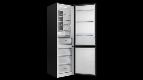 TEKA RBF 88670 GBK Cristal Negro - Frigorífico Combi No Frost