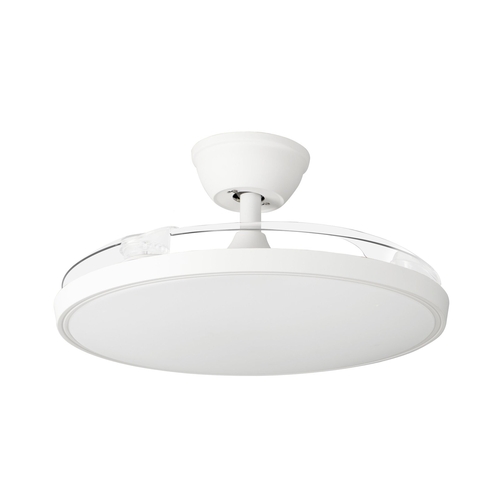 ORBEGOZO CP 148105 Blanco - Ventilador de Techo 3 Aspas Retráctil